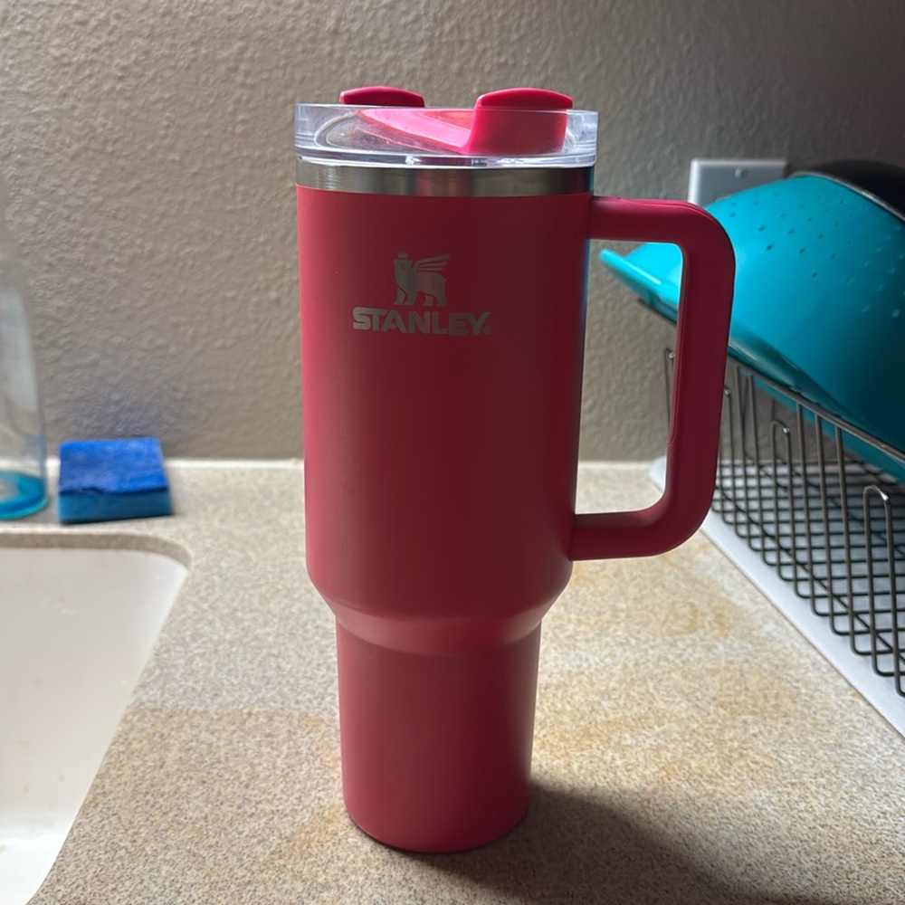 Pink Stanley 40 oz Tumbler